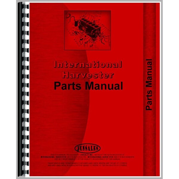 Aftermarket International Harvester TD18A Crawler Bulldozer Attachment Parts Manual RAP75071 - main